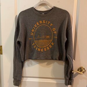 University of Tennessee Charcoal Cropped Sweatshirt